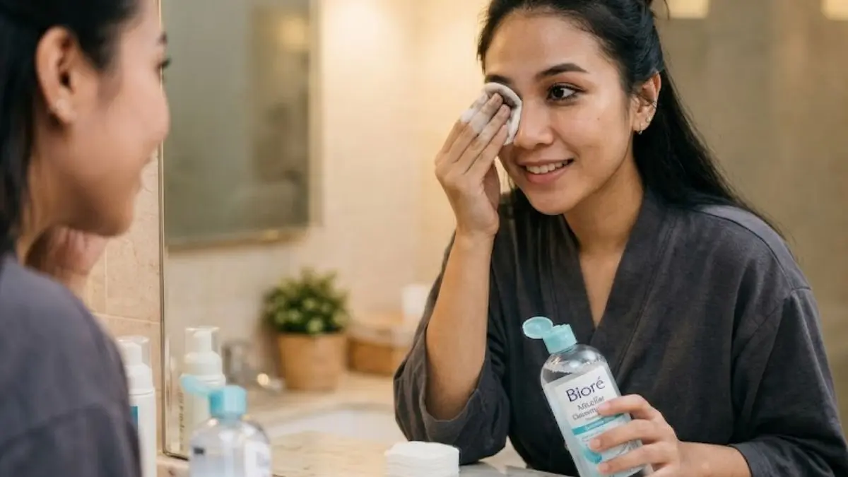 Micellar Water untuk Kulit Kering