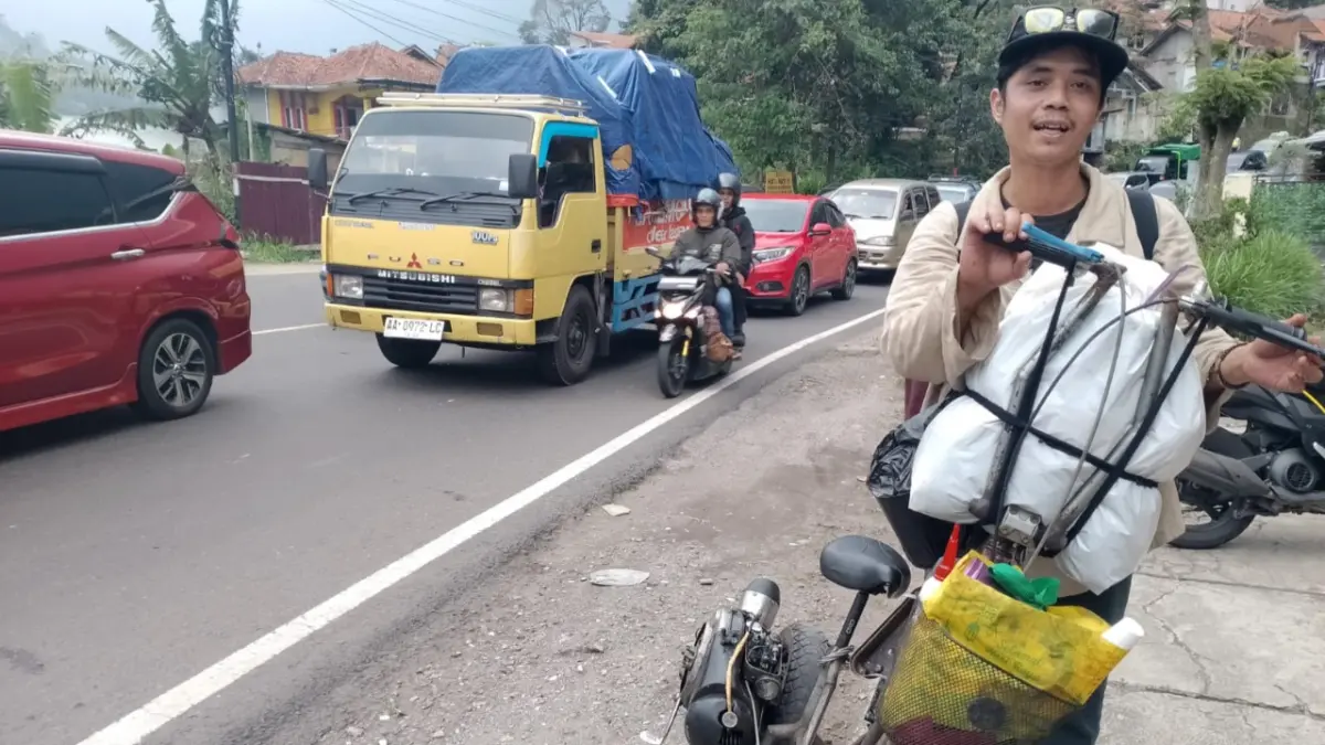 Mudik pakai motor rongsok