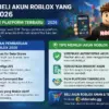 jual beli akun Roblox