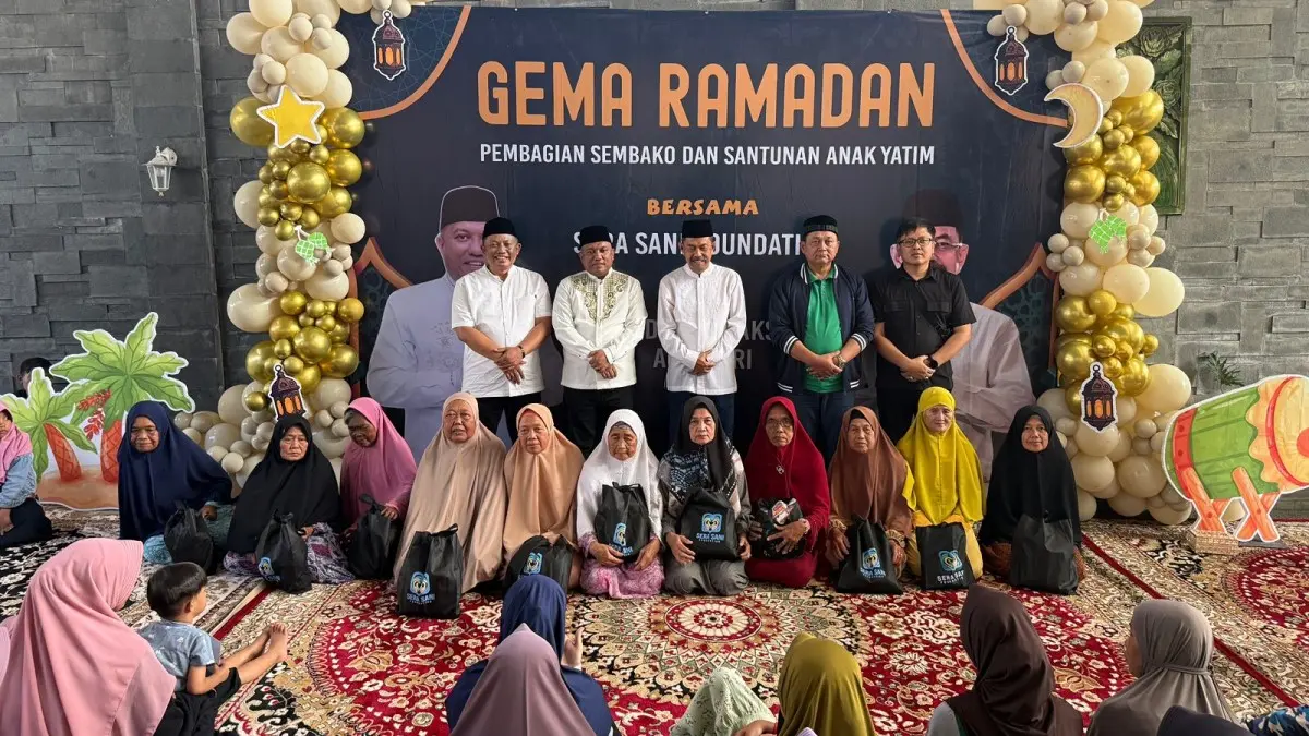 SSF Bersama Jampidum Menebar Kebaikan di Tasikmalaya, Bagikan Ratusan Sembako dan Santuni Anak Yatim Sera Sani Foundation