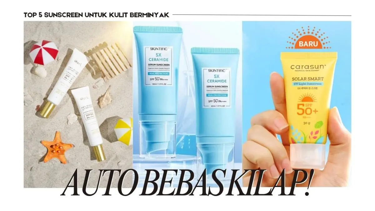 Sunscreen Ringan Hasil Matte