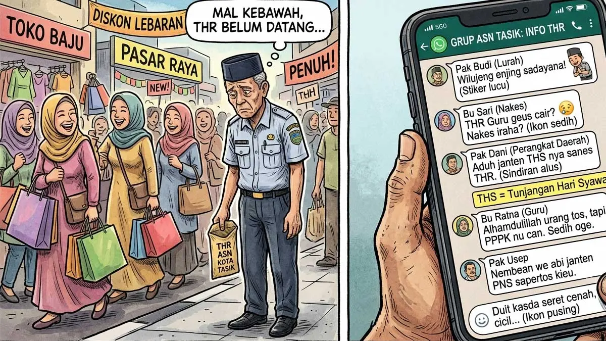 Viman-Diky Kembali Catatkan Sejarah: Hadapi Lebaran ASN Kota Tasik Menjerit! THR asn kota tasikmalaya