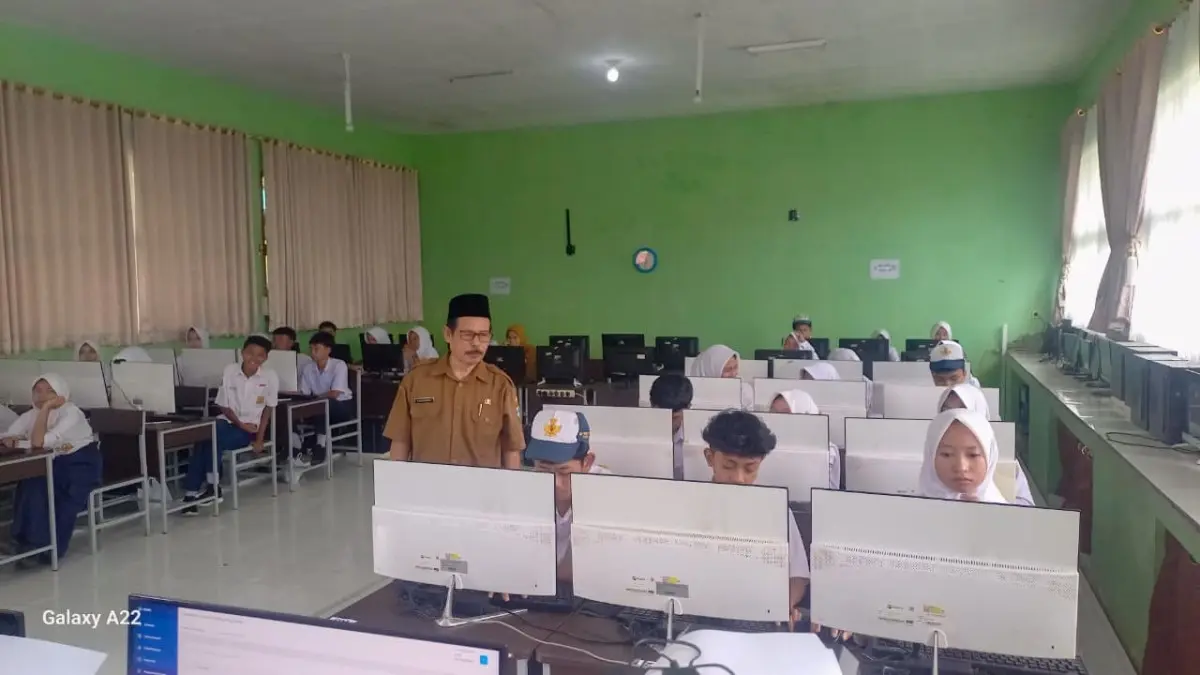 TKA Siswa SMP di Kabupaten Tasikmalaya Mulai Dilaksanakan, Sempat Terkendala Server TKA SMP Ciawi