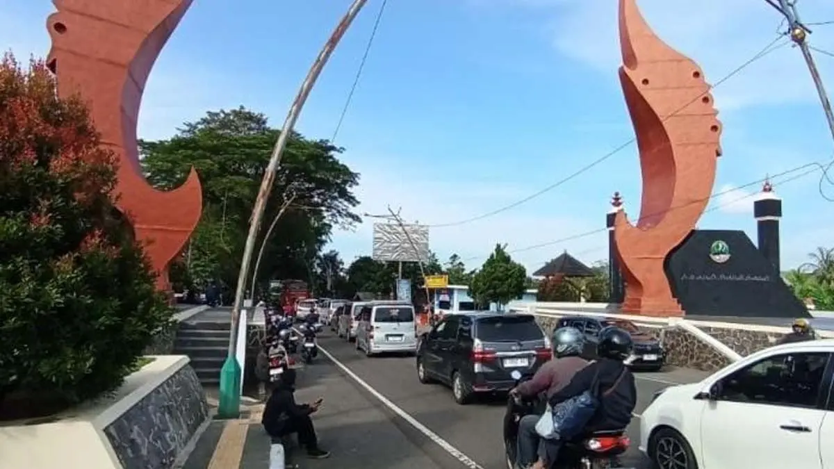arus balik di kota banjar