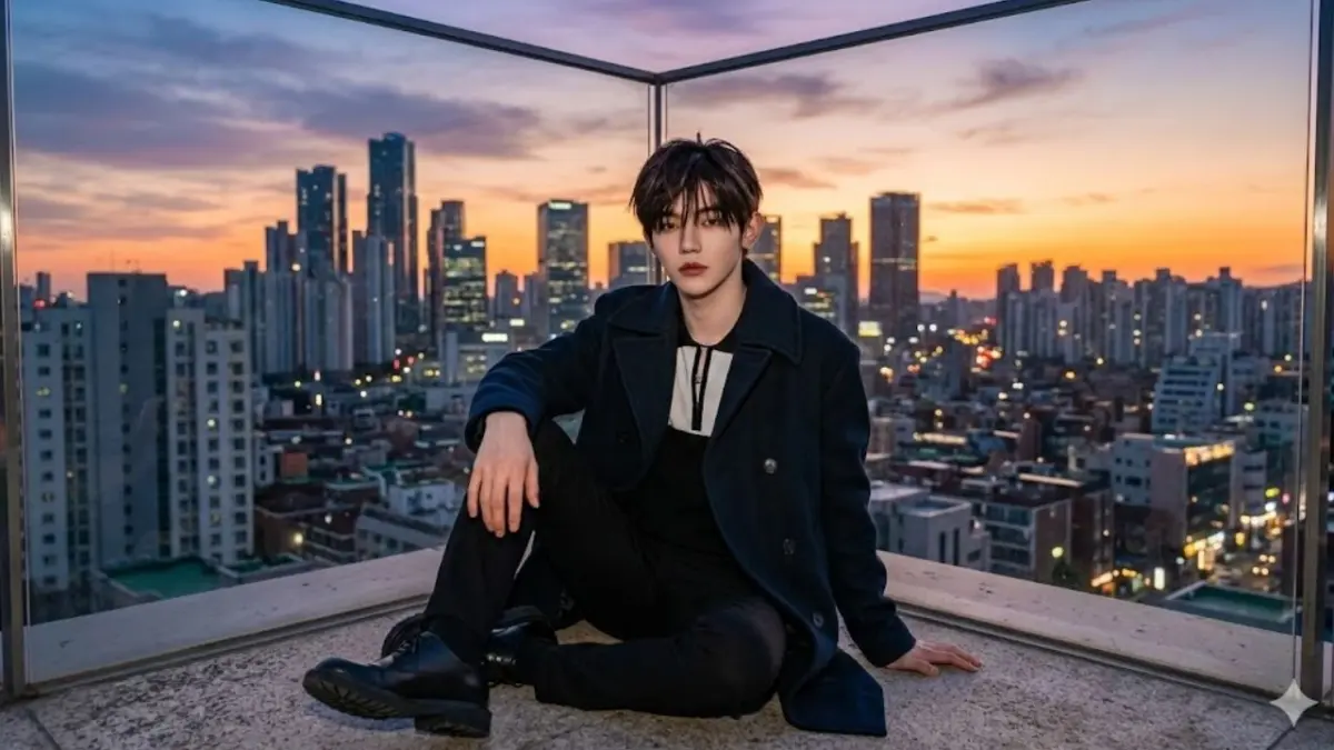 Ciptakan Visual Estetik di Rooftop dengan City Skyline Saat Maghrib Pakai Prompt Gemini AI Prompt Gemini AI