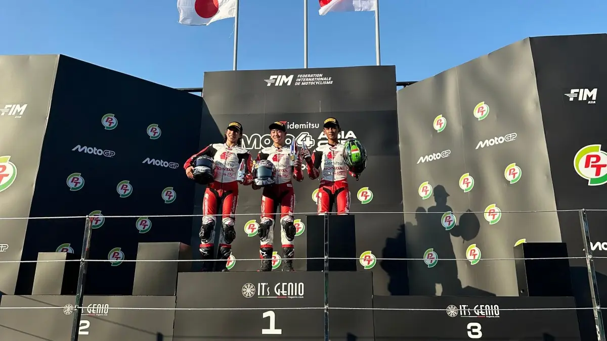 Kegigihan Pebalap Muda Astra Honda Bawa Indonesia Tampil Kompetitif di Moto4 Asia Cup Buriram Moto4 Asia Cup