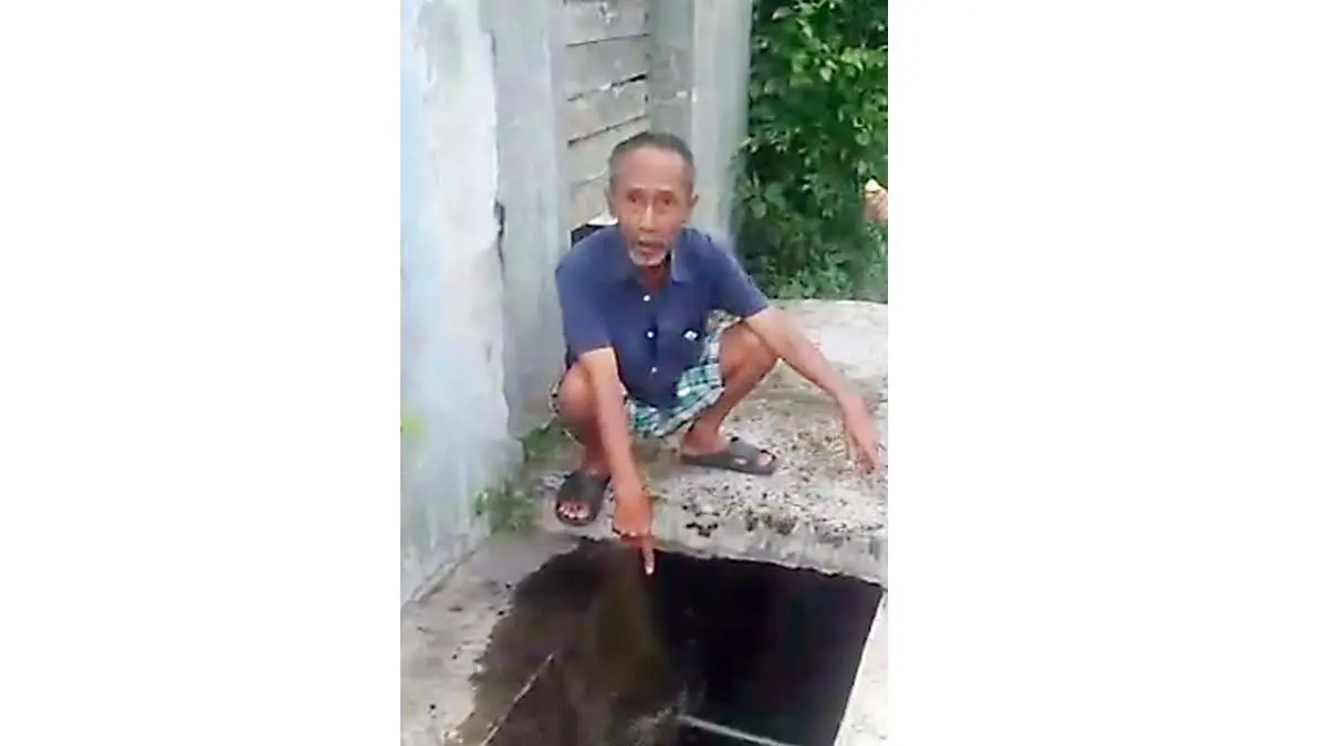 Pipa PDAM Tirta Anom Kota Banjar Bocor Selama Empat Hari, Warga Tahu dari Facebook pipa pdam bocor di banjar