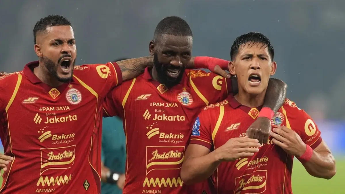 Persija Kuntit Borneo FC dan Persib Bandung di Papan Atas Klasemen Super League