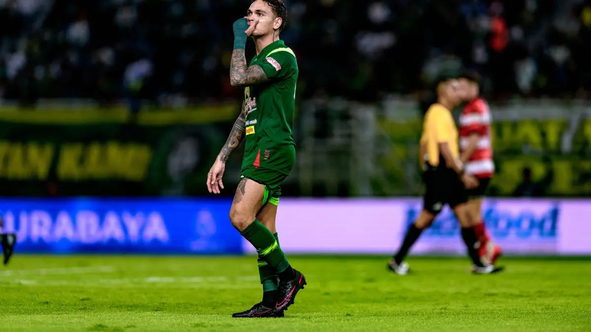 Roket Persebaya Ini Menjaga Nyala dan Penggerak Utama di Lini Serang Bajul Ijo Musim Ini