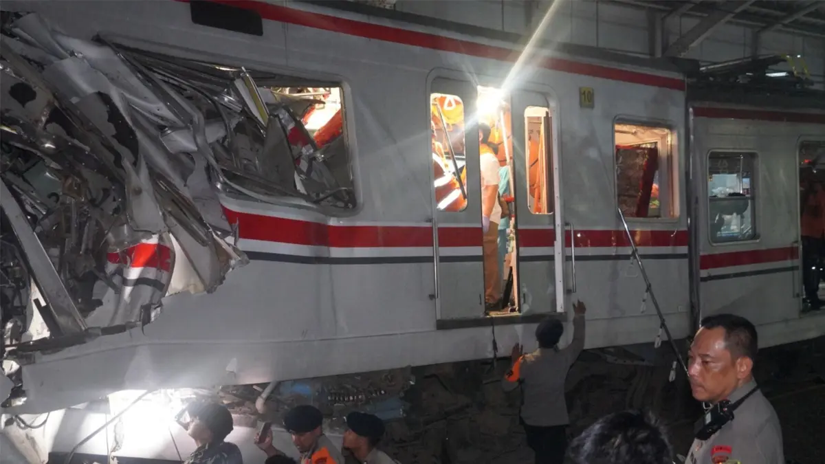 UPDATE Korban Tewas Kecelakaan Kereta di Bekasi Timur Bertambah Jadi 15 Orang