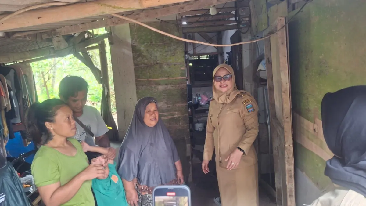 Bupati pangandaran, bantuan rumah tidak layak huni