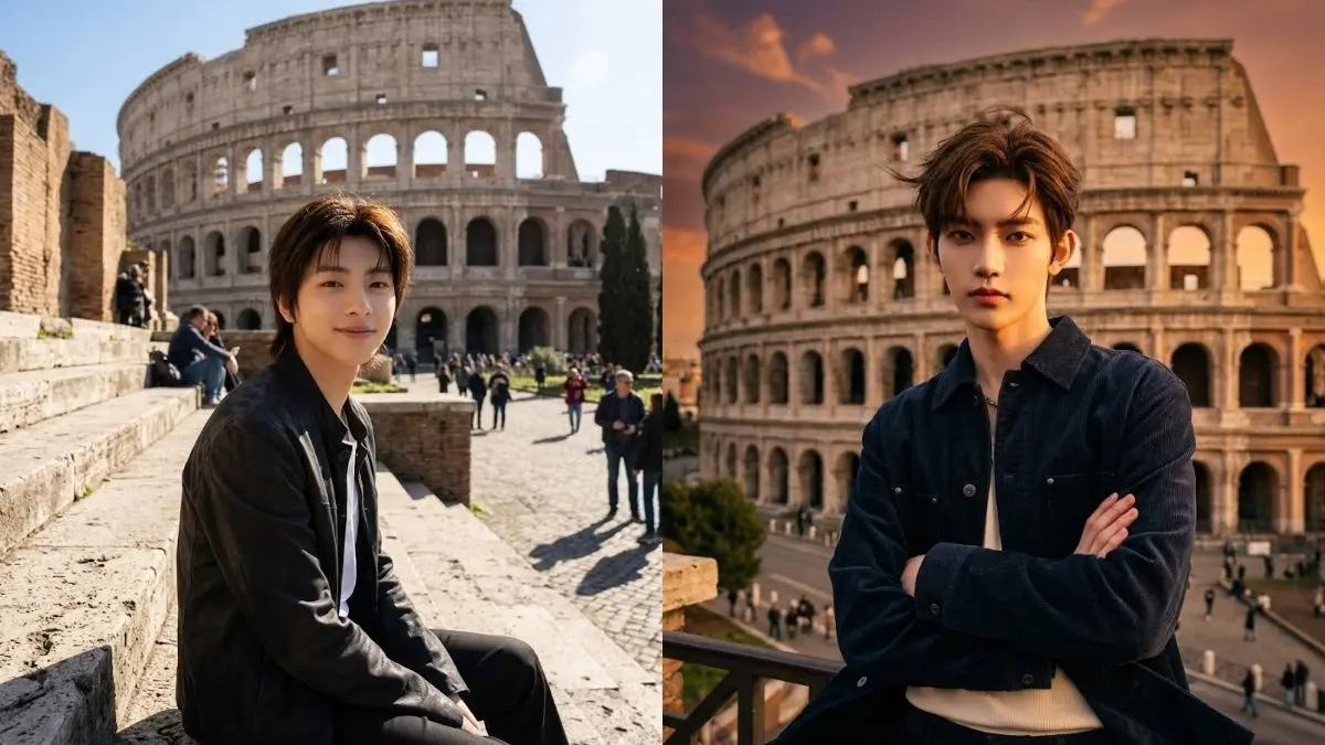 Gak Perlu ke Italia, Begini Prompt Gemini AI Bikin Foto di Colosseum Jadi Nyata Prompt Gemini AI