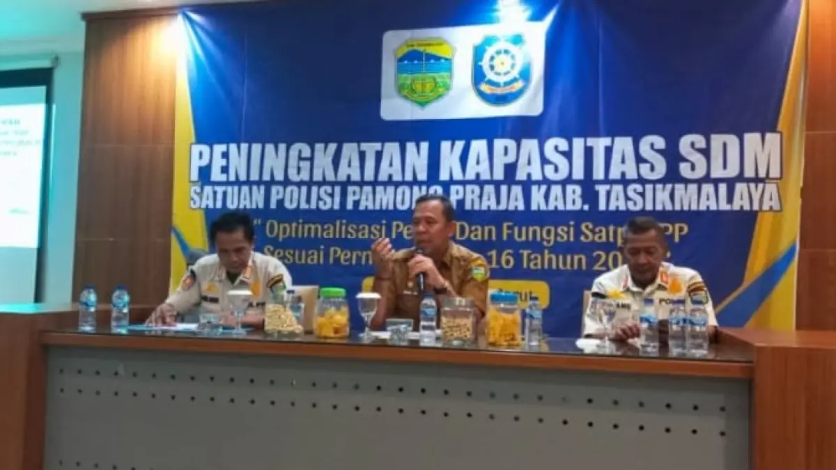 Giat Luar Kota di Tengah Efisiensi, Satpol PP Kabupaten Tasikmalaya Gelar Peningkatan Kapasitas SDM di Garut Giat Luar Kota di tengah efisiensi anggaran