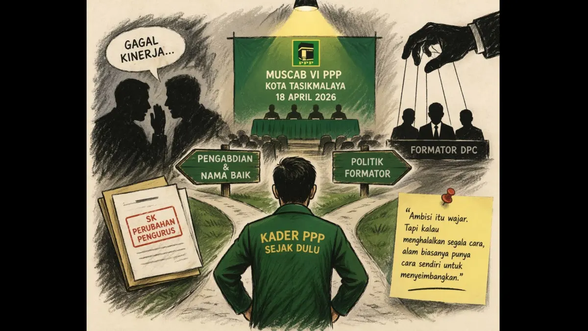 polemik muscab PPP Kota Tasikmalaya