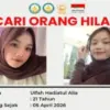 mahasiswi hilang