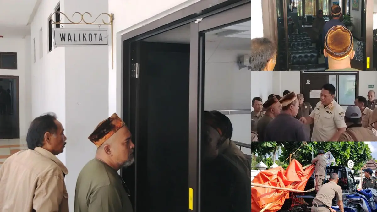 penertiban tenda Bale Kota Tasikmalaya