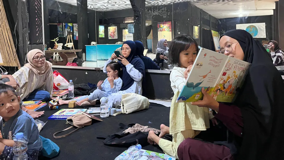 kegiatan literasi anak di Kota Tasikmalaya
