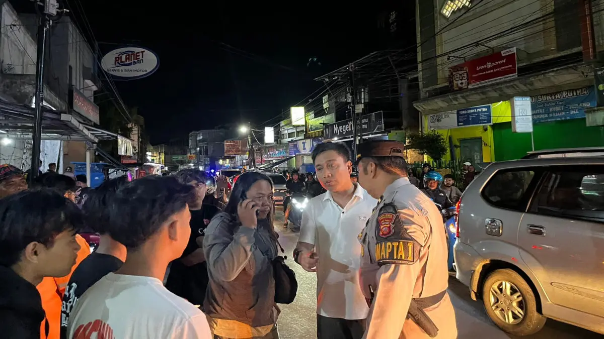 peran tersangka penganiayaan pedagang bakso di Kota Tasikmalaya