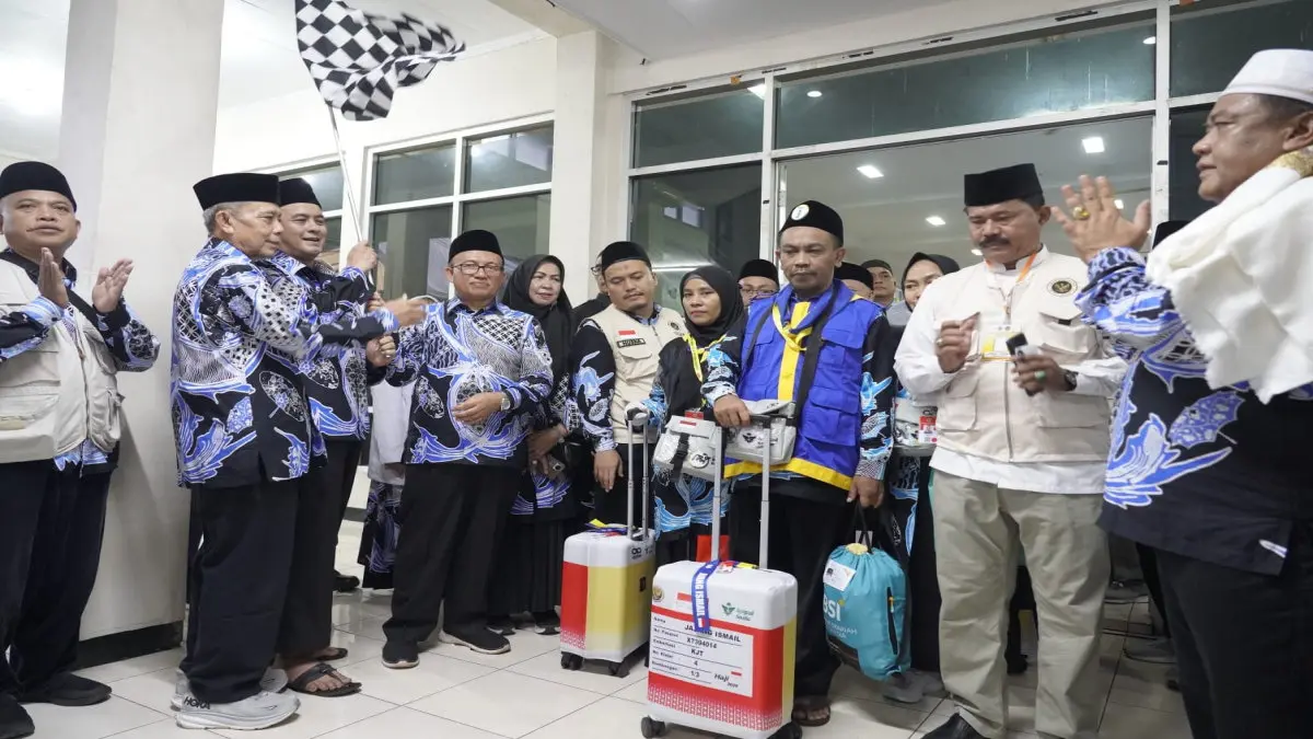 keberangkatan haji kloter 4 Kota Tasikmalaya