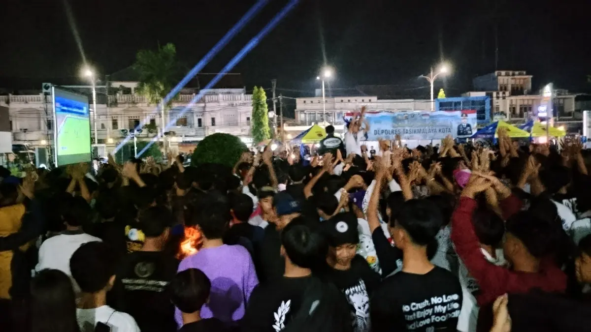 nobar Persib vs Arema