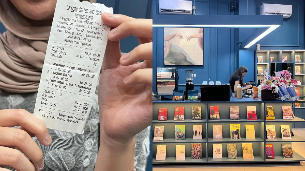 donasi Rp2.000 untuk buku siswa Tasikmalaya