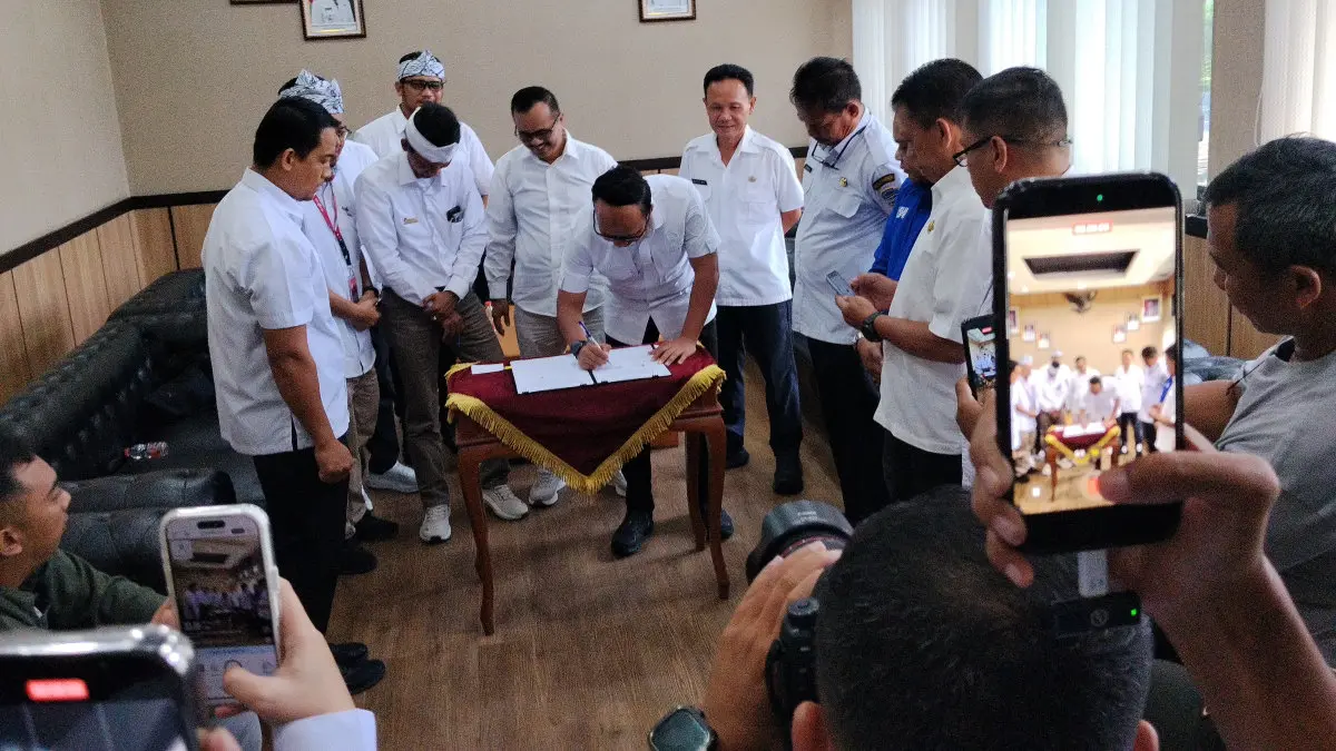 penataan kabel udara di Kota Tasikmalaya