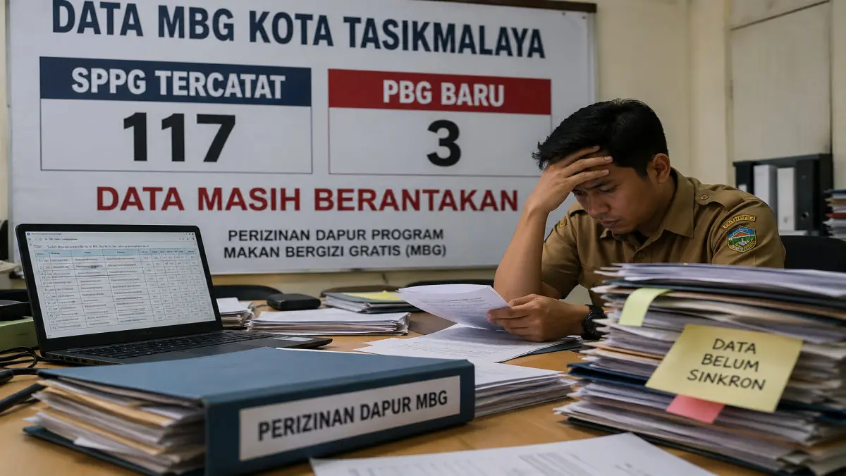 data SPPG di Kota Tasikmalaya belum sinkron