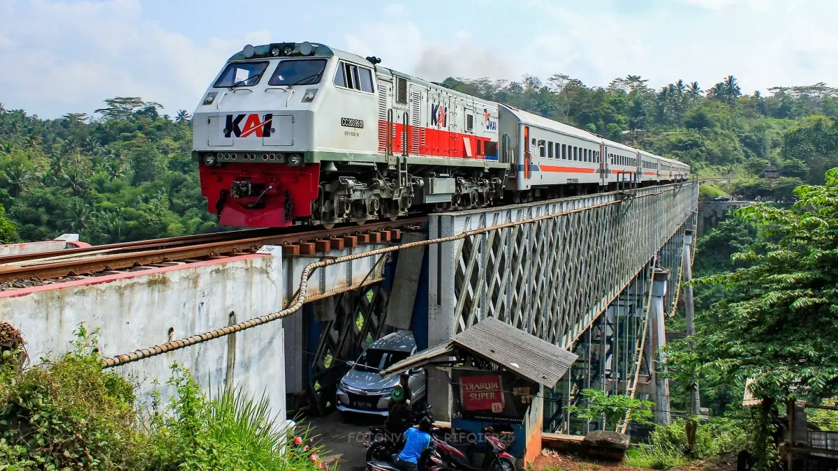 Polemik Penjaga Jembatan Cirahong Tasik-Ciamis, PT KAI: Keselamatan Kereta Api Jadi Prioritas Jembatan Cirahong