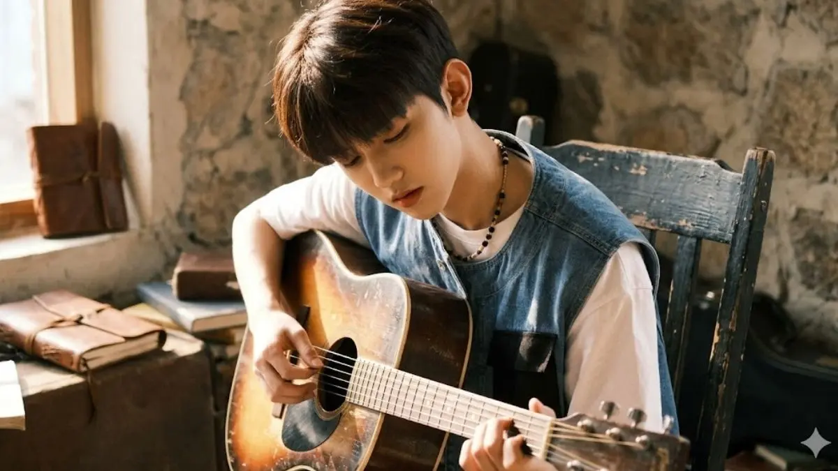 Hasilkan Visual Estetik Saat Main Gitar dengan Prompt Gemini AI Prompt Gemini AI