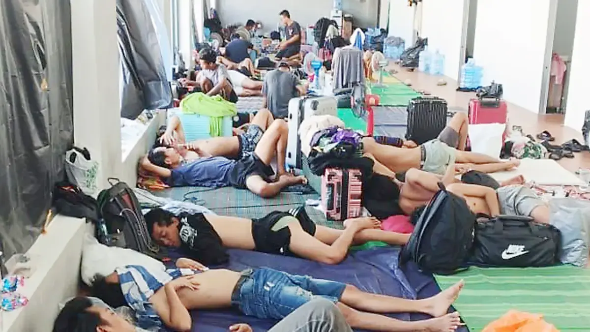 TKI Asal Pangandaran yang Terlantar di Kamboja Sudah Bisa Pulang TKI Pangandaran Terlantar di Kamboja