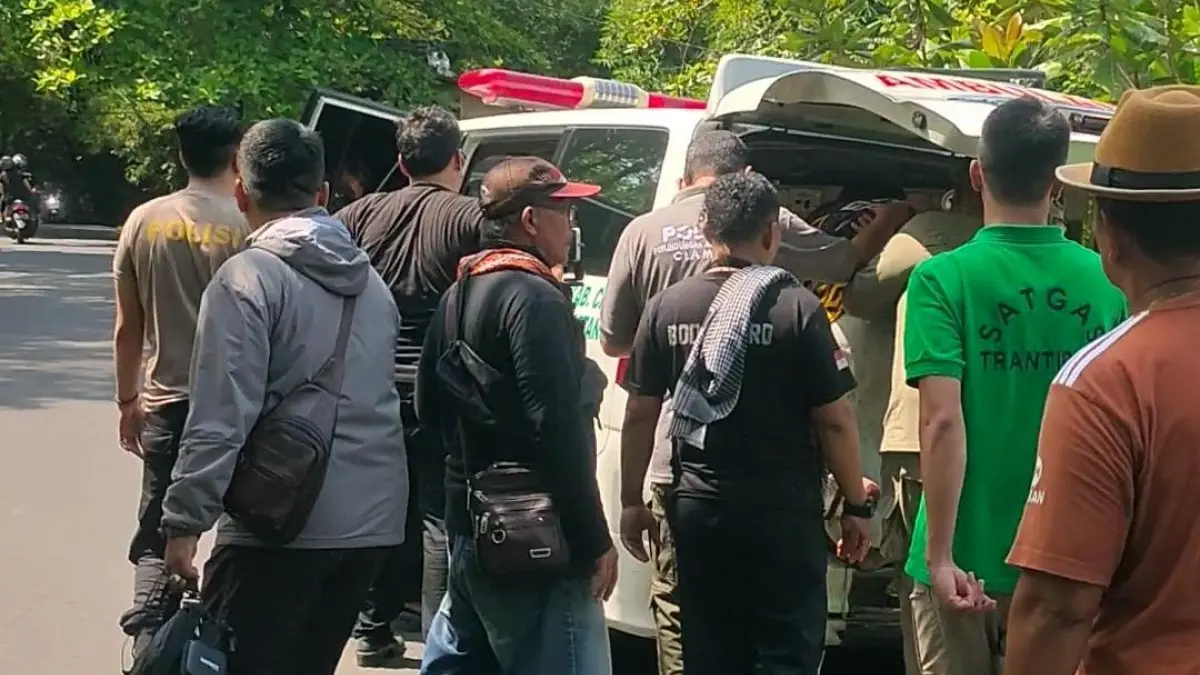 evakuasi pemuda depresi di ciamis