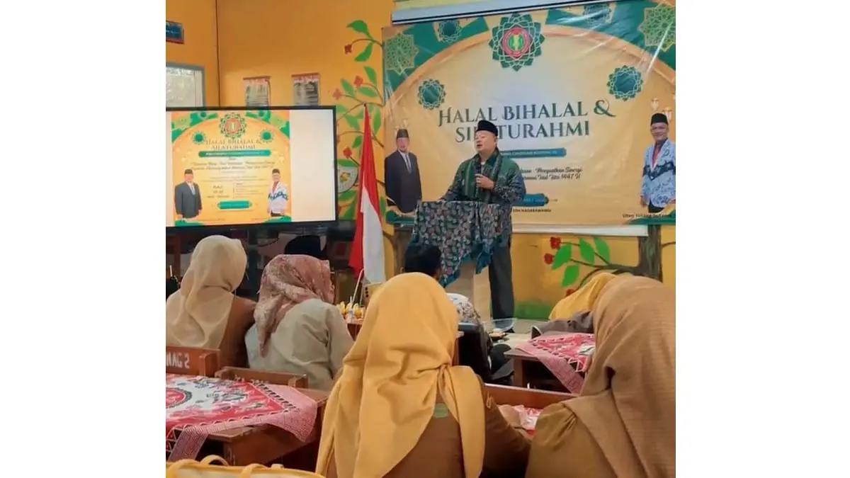 PGRI Cihideung Kota Tasikmalaya Dorong Sinergi Pendidik Lewat Momentum Idul Fitri halal bihalal PGRI