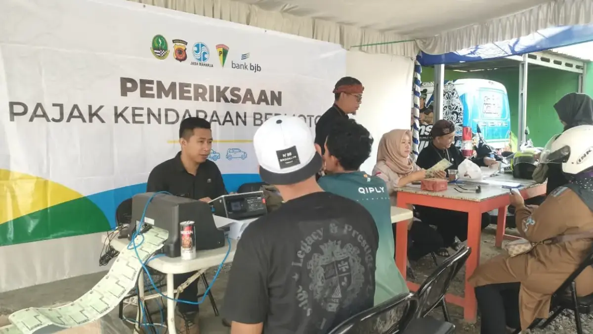 Razia KTMDU Pajak Kendaraan Samsat Pangandaran