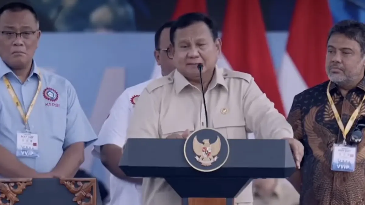 Presiden Prabowo Janji Bangun Daycare dan 1 Juta Rumah untuk Buruh