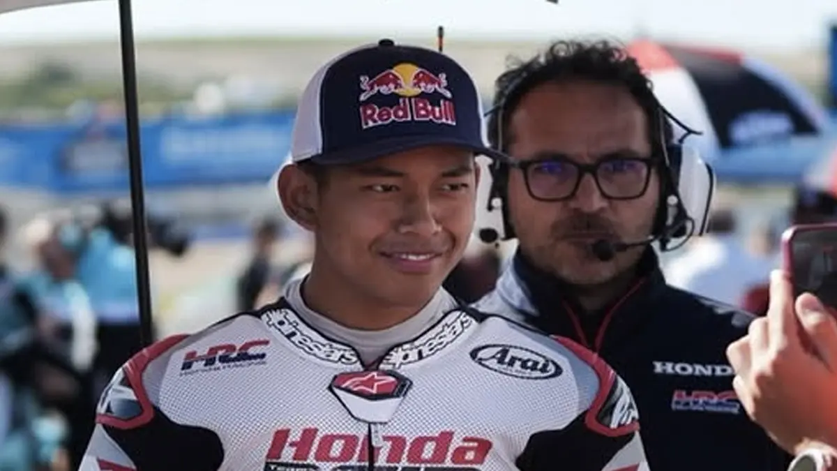Veda Ega Pratama Melesat di Tes Moto3 Jerez