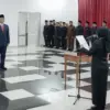Pelantikan Pj Sekda Pangandaran