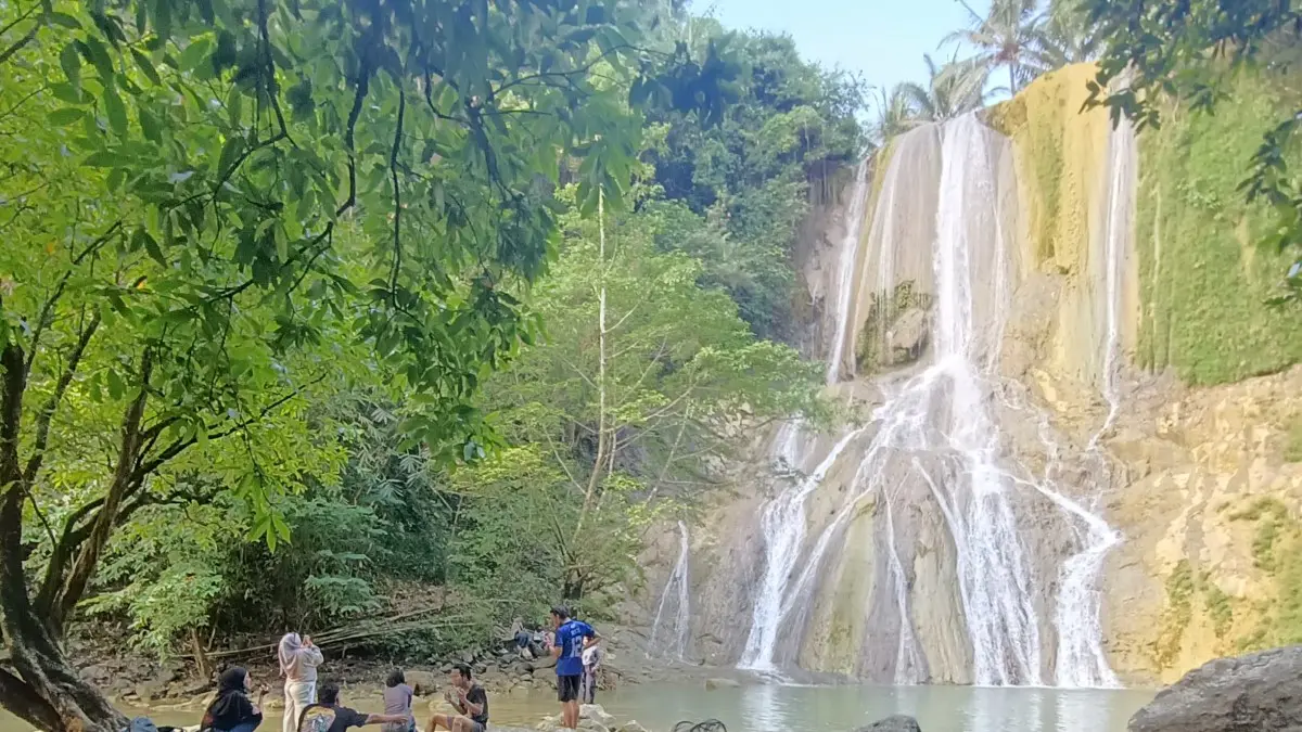Mempunyai Keindahan, Potensi Curug Koja Cikatomas Kabupaten Tasikmalaya Belum Tersentuh Curug Koja