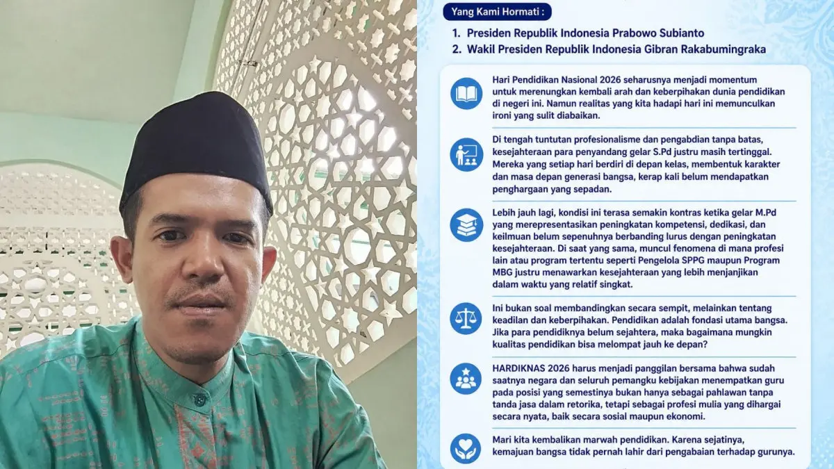 kritik kesejahteraan guru Kota Tasikmalaya Hardiknas 2026