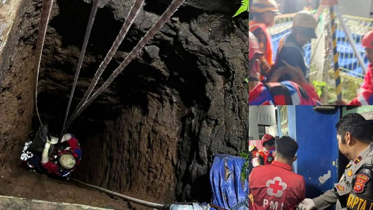 lansia meninggal di sumur Kawalu Tasikmalaya