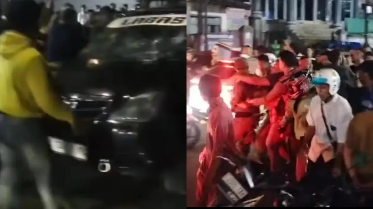Tabrak Lari Malam Takbiran di Tasikmalaya: Sopir Diduga Mabuk, Selamat dari Amukan Massa tabrak lari malam takbiran di Tasikmalaya
