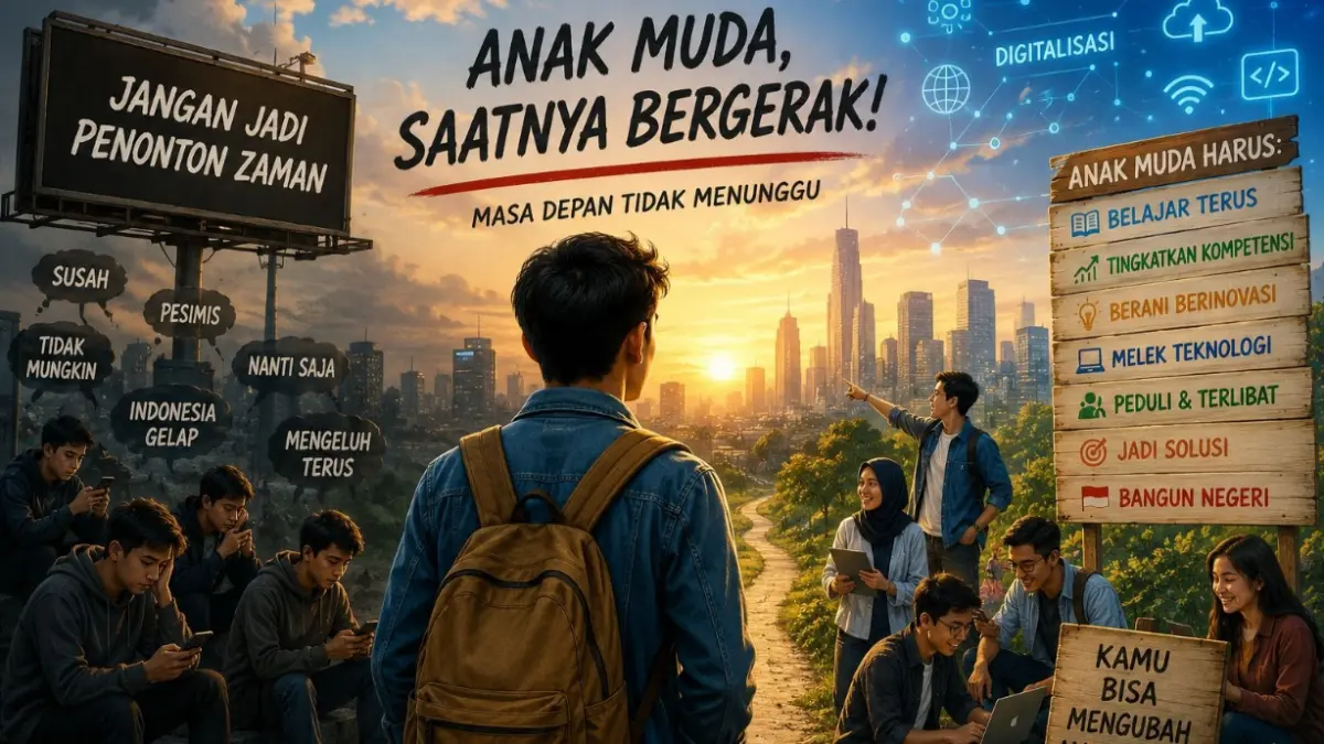 Anak muda mengeluh