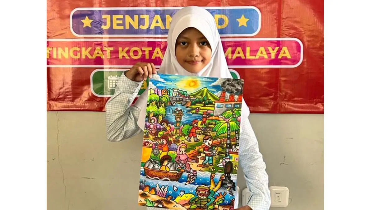 Inara Siap Wakili Kota Tasikmalaya ke FLS3N Jabar Lewat Karya Cergam lomba cerita bergambar