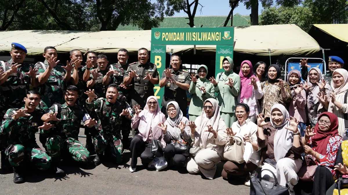 HUT Ke-80 Kodam III/Siliwangi, Bazar UMKM Dorong Ekonomi Kerakyatan di Bandung Kodam III/Siliwangi