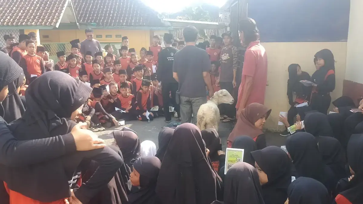 Pelatihan kurban di ad al misbah