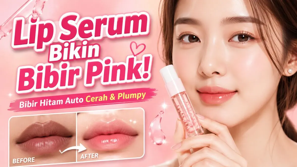 Lip Serum Bikin Bibir Pink