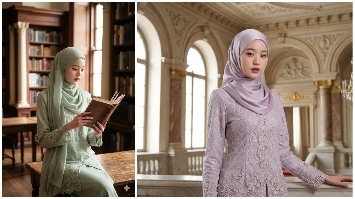 5 Prompt Gemini AI Outfit Inspo Soft Girl Baju Melayu di Tempat Estetik Ala Selebgram Prompt Gemini AI