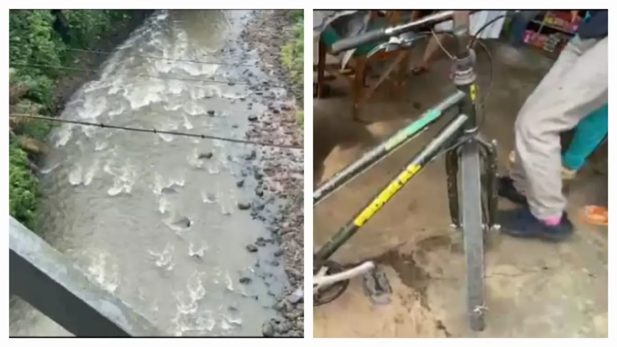 Diduga Lompat dari Jembatan Cirahong, Pria Asal Kota Tasik Tinggalkan Jajanan dan Sepeda di Warung Jembatan cirahong