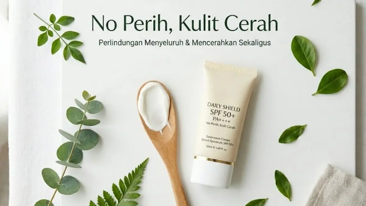 Sunscreen Tidak Perih di Mata