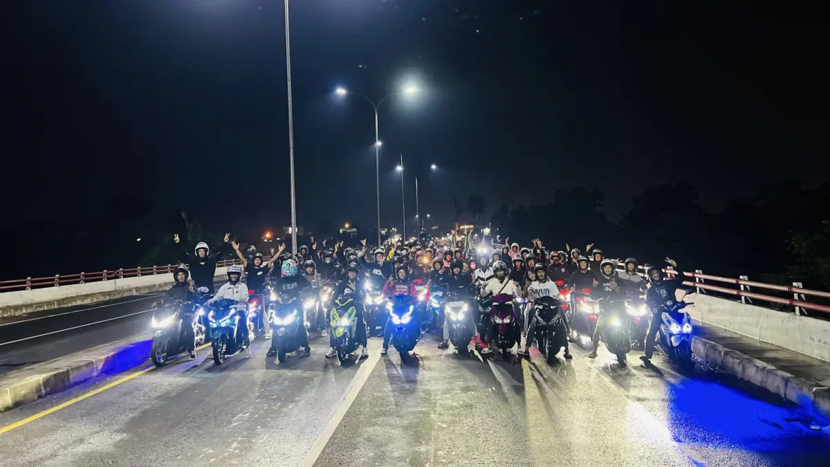 Bukan Sekadar Touring, Vario Night Ride Tasikmalaya Satukan Komunitas Honda dalam Satu Brotherhood Vario Night Ride Tasikmalaya