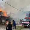 Kebakaran kampung turis pangandaran